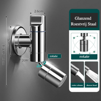 SlimTap Inbouw Koudwaterkraan