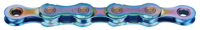 KMC x12 aurora blauw 126 schakels - fietsketting met double x-bridge - 12-speed