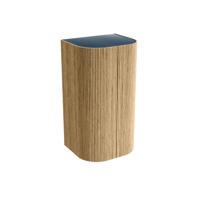 Kolomkast Mondiaz Kurve | 80x45 cm | Greeploos | Push to open | Oak