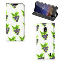 Nokia 2.2 | Flip Style Cover | Druiven