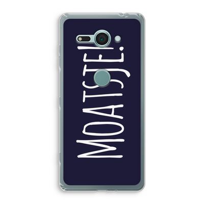 Moatsje!: Sony Xperia XZ2 Compact Transparant Hoesje