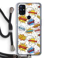 Pow Smack: OnePlus Nord N10 5G Transparant Hoesje met koord