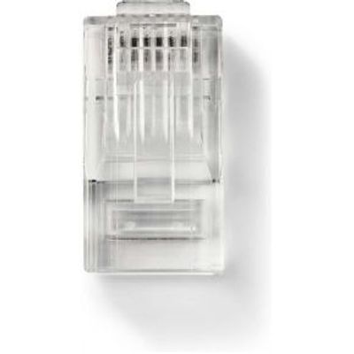 Netwerkconnector | RJ45 (8P8C) Male - 10 Stuks | Transparant [CCGB89304TP]
