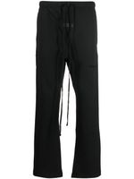 FEAR OF GOD ESSENTIALS pantalon de jogging à logo imprimé - Noir