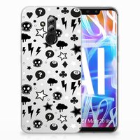 Silicone Back Case Huawei Mate 20 Lite Silver Punk - thumbnail