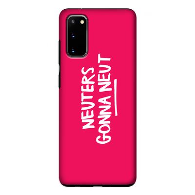 Neuters (roze): Samsung Galaxy S20 Tough Case