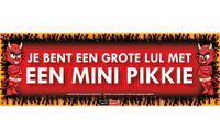 Sticky Devil Je bent een grote lul met een mini pikkie