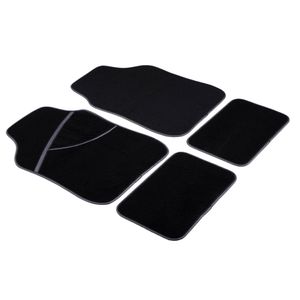 All Ride Automatten Universeel - Set van 4 - 2x 66 x 44 cm en 2x 28 x 42 cm - Zwart