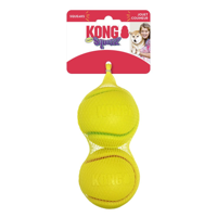 KONG Squeezz® Tennis Assorted Lg 2pk