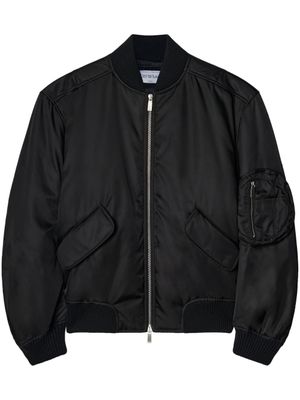Off-White veste bomber à fermeture zippée - Noir