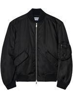 Off-White veste bomber à fermeture zippée - Noir