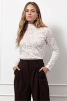 Studio Anneloes Reagan Lace Top 13258 T-shirt Lange Mouw 1700 Ecru Studio Anneloes Reagan Lace Top 13258 T-shirt Lange Mouw 1700 Ecru