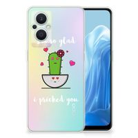 OPPO Reno8 Lite Telefoonhoesje met Naam Cactus Glad