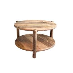 Old Inn - Mango salontafel naturel rond 65 cm