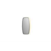 INK SP30 spiegel - 40x4x80cm contour in stalen kader incl indir LED - verwarming - color changing - dimbaar en schakelaar - geborsteld RVS 8409743