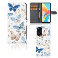 Telefoonhoesje | Met pasjeshouder | voor OPPO A98 5G Vlinder