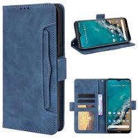 Kaarthouder Series Nokia G50 Wallet Case - Blauw - thumbnail