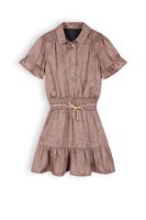 NoNo Meisjes jurk AOP - Mizu - Zand blush - thumbnail