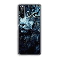 Darkness Lion: Sony Xperia 10 III Transparant Hoesje