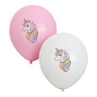 Ballonnen Eenhoorn, 12st. Ballonnen Eenhoorn, 12st.