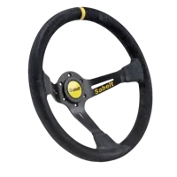 Sabelt 3 Spaaks Zwart Suede SW-390
