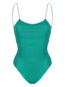 Oséree maillot de bain Lumière à effet métallisé - Bleu