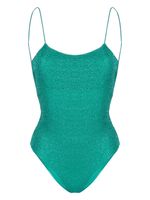 Oséree maillot de bain Lumière à effet métallisé - Bleu