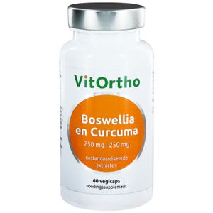 Boswellia 250 mg en Curcuma 250 mg