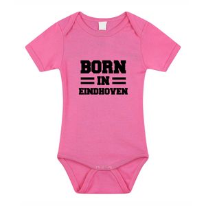 Born in Eindhoven cadeau baby rompertje roze meisjes 92 (18-24 maanden)  -