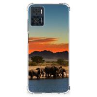 Motorola Moto E22 | E22i Case Anti-shock Olifanten