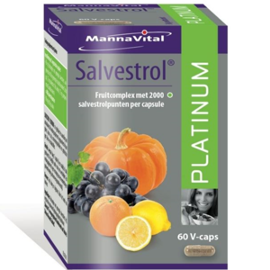 Mannavital Salvestrol Fruitcomplex Platinum 60 Capsules