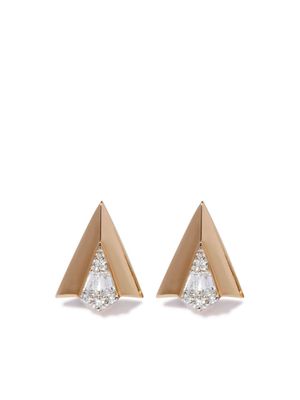 Annoushka puces d'oreilles en or 18ct pavées de diamants