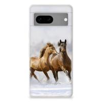 Google Pixel 7 | TPU Hoesje | Paarden