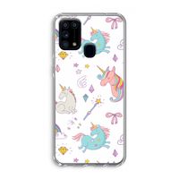 Fantasiewereld: Samsung Galaxy M31 Transparant Hoesje