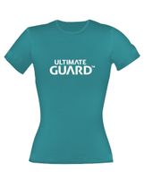 Ultimate Guard Ladies T-Shirt Wordmark Petrol Blue Size M Ultimate Guard Ladies T-Shirt Wordmark Petrol Blue Size M