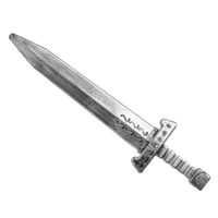 Verkleed speelgoed ridder zwaard van plastic 48 cm   - - thumbnail