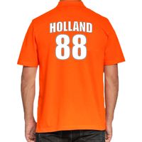 Holland shirt met rugnummer 88 - Nederland fan poloshirt / outfit voor heren 2XL  -