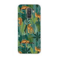 Luipaard 2: Samsung Galaxy A6 Plus (2018) Transparant Hoesje