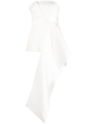 Acler blouse ample Wilson asymétrique - Blanc