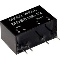 Mean Well MDS01L-03 DC/DC-convertermodule 303 mA 1 W Aantal uitgangen: 1 x Inhoud 1 stuk(s)