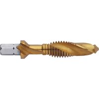 Exact 5925 Combinatietapboor Metrisch M8 1.25 mm Rechtssnijdend DIN 3126 HSS 1 stuk(s) - thumbnail