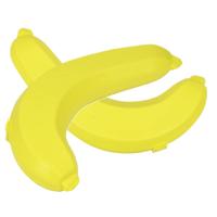 Vershoudbakje - 2x - Banaan - 24 cm - Geel - herbruikbaar - vaatwasser bestendig Vershoudbakje - 2x - Banaan - 24 cm - Geel - herbruikbaar - vaatwasser bestendig