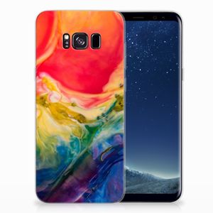 Hoesje maken Samsung Galaxy S8 Plus Watercolor Dark