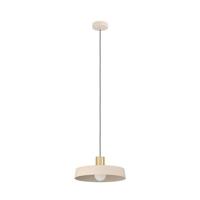 EGLO Valdiola Hanglamp - E27 - Ø 36 cm - Beige|Goud - Staal