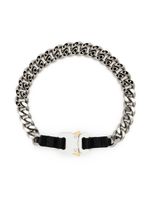 1017 ALYX 9SM collier ras-de-cou à boucle de sécurité - Argent