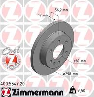 Remschijf COAT Z 400554720