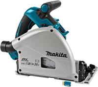 Makita dsp601zju 2x18v accu invalcirkelzaag 165 mm zonder accu's en lader, in mbox met aws zender - dsp601zju