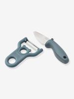 Pertense set mes + LIEWOOD groenteschilmes blauw