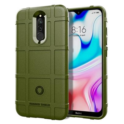 Voor Xiaomi Redmi 8 volledige dekking schokbestendig TPU case (Army Green)