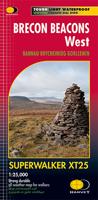 Wandelkaart Brecon Beacons West | Harvey Maps Wandelkaart Brecon Beacons West | Harvey Maps
